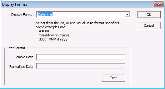 Display Format
